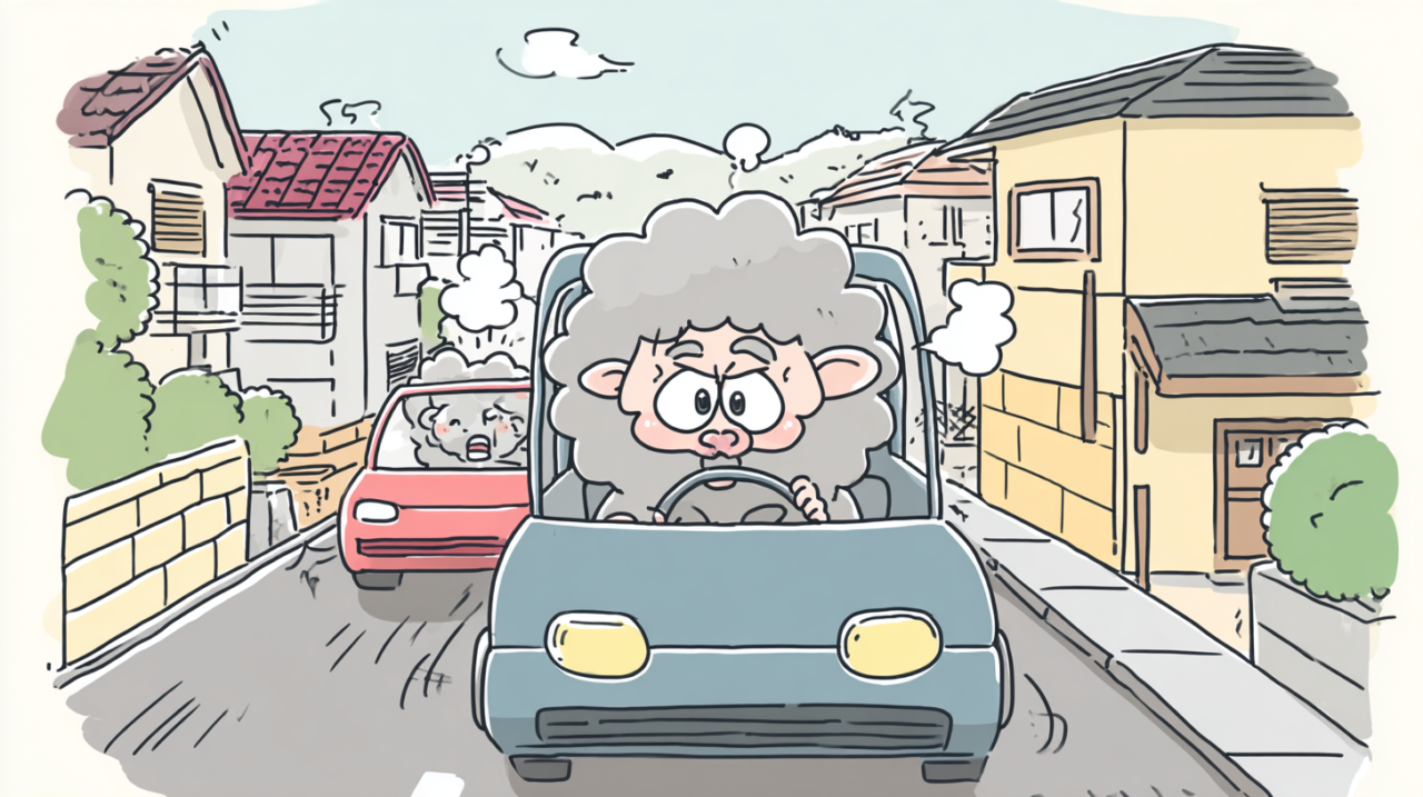 クラクションが嫌い